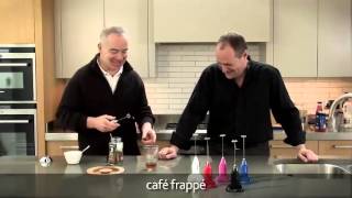 How to make a frappé coffee using an aerolatte milk frother [upl. by Patin]