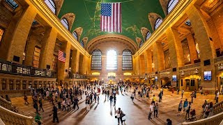 Walking Tour of Grand Central Terminal — New York City 【4K】🇺🇸 [upl. by Warfourd]