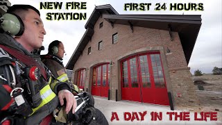 First 24 Hours in a New Fire Station  A Day in the Life [upl. by Mariande599]