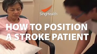 How To Position A Stroke Patient [upl. by Lorelie]