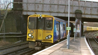 Half an Hour at 216  Birkenhead North Station 1022017  Class 507 508 terminus [upl. by Atiuqan]