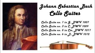 Johann Sebastian Bach  Cello suites in 432 Hz great for reading or studying [upl. by Harrad]