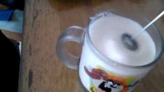 Aerolatte Review Frothing Cold Milk In Under 1 Minute [upl. by Nico]