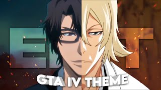 Aizen x Urahara  GTA IV Theme Edit [upl. by Ashbaugh]